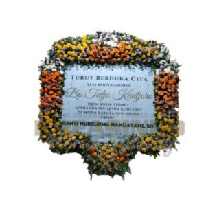 karangan bunga belasungkawa