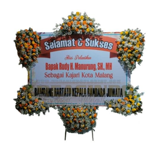 Karangan Bunga Ucapan Selamat