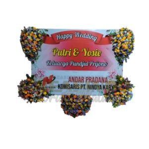 Karangan Bunga Selamat Menikah