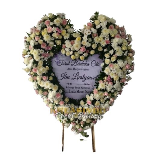 karangan-bunga-love
