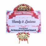 karangan wedding malang