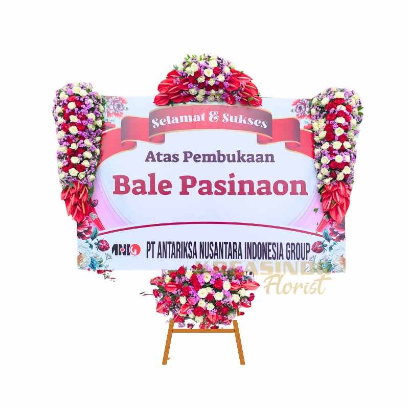 karangan bunga wedding malang