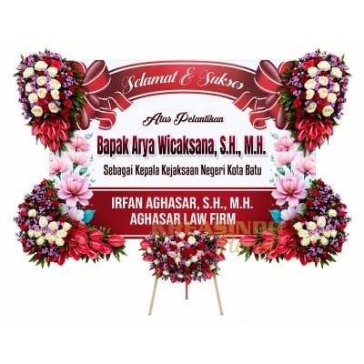 karangan bunga papan malang