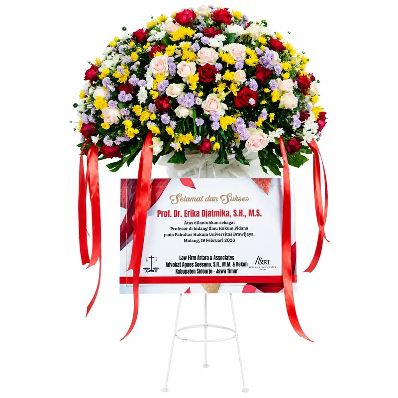 standing flower malang 2