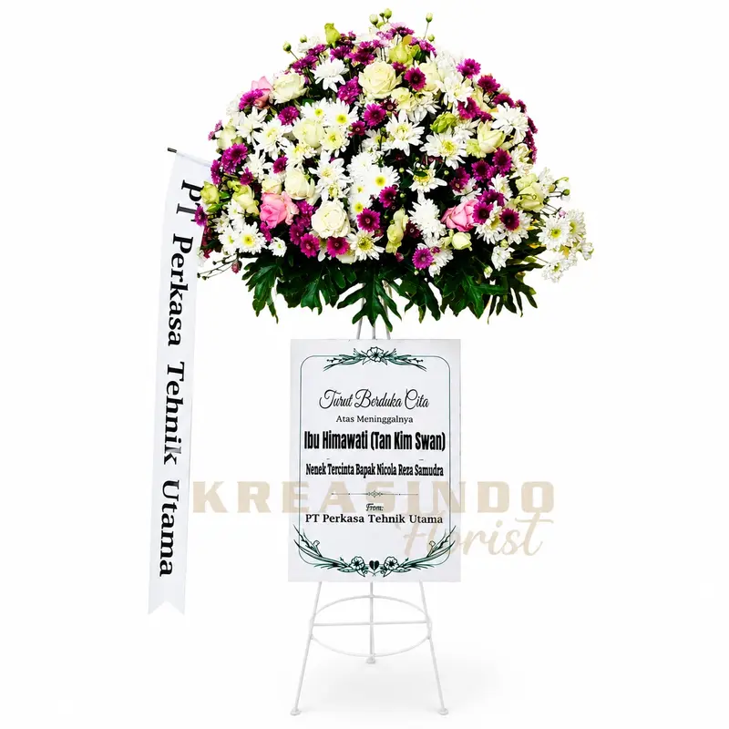 standing flower malang 4