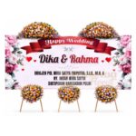 papan bunga wedding sidoarjo