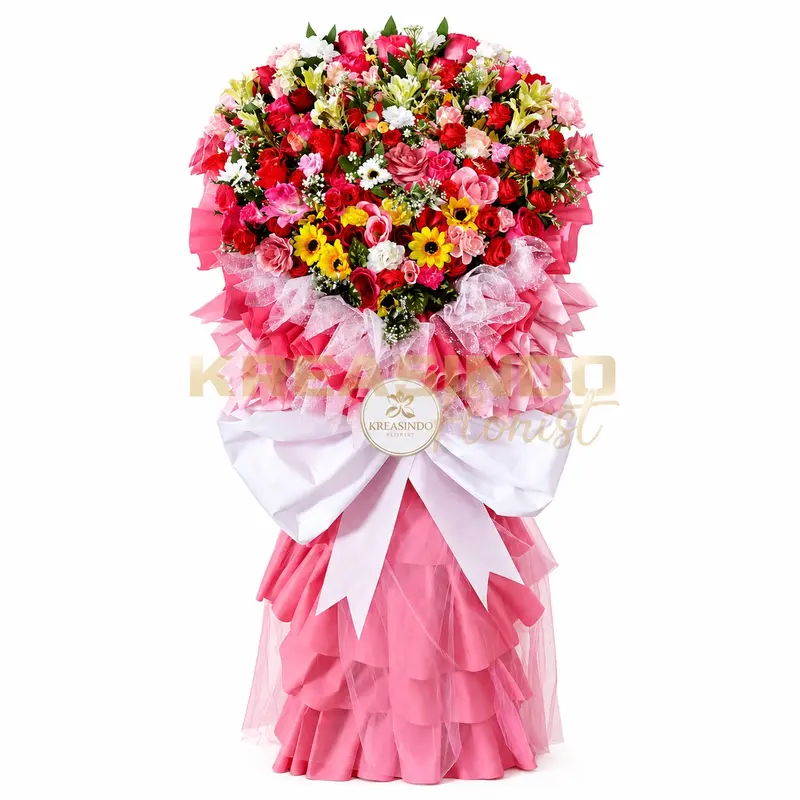 standing flower sidoarjo