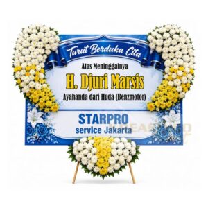 Papan Bunga Duka 041