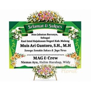 Papan Bunga Selamat Malang 008